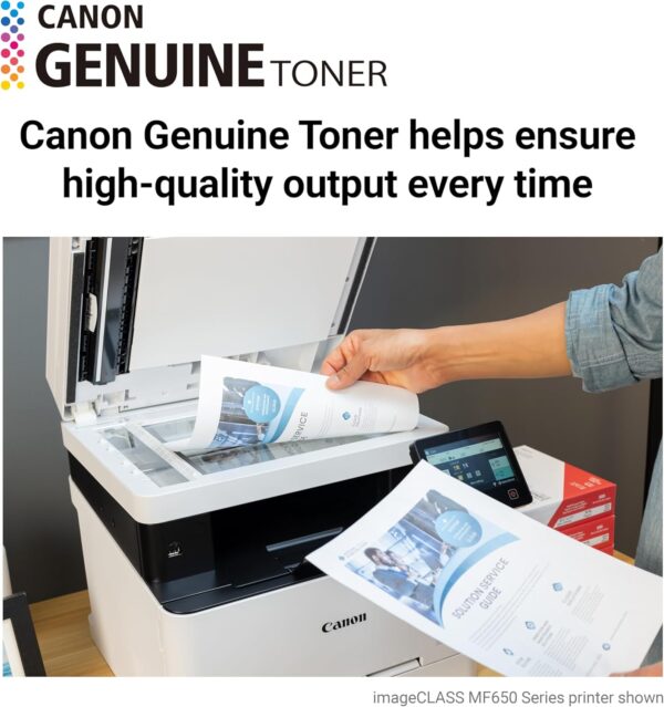 7 Canon Genuine 067 Black Toner Cartridge Compatible with LBP633Cdw, LBP632Cdw, MF652Cdw, MF653Cdw, MF654Cdw, MF656Cdw